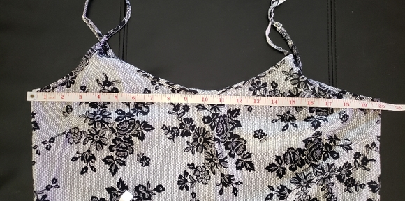 Worthington Camisole Large black & white - Picture 4 of 5